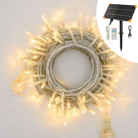 Guirlande Lumineuse de Noël - PhilzOps - 500 LED - Blanc Chaud