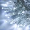 Guirlande Lumineuse 10m 96 MaxiLED blanc froid scintillant 24V IP44 câble transparent