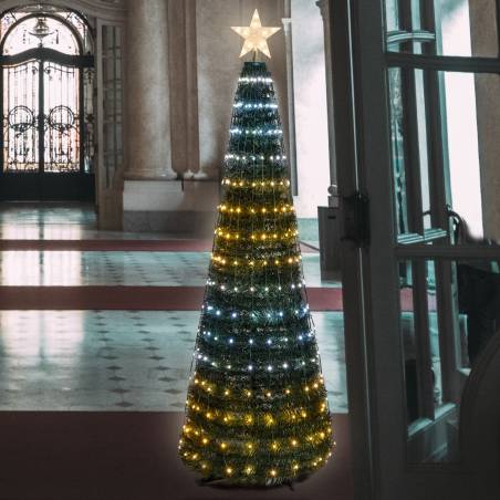 Sygonix SY-4533460 Guirlande lumineuse avec piles sapin de Noël pour l' intérieur/extérieur à pile(s) Nombre de lumière - Conrad Electronic France