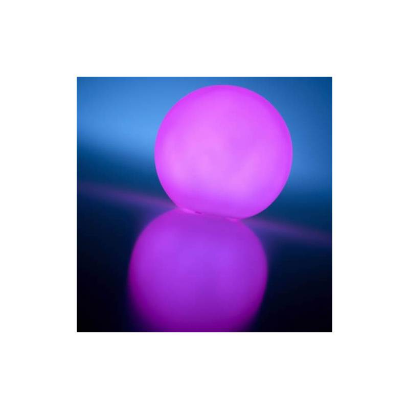 Mini boule lumineuse led multicolore piles  fixe ou clignotement sans fil professionnel