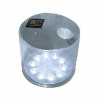 Lampe lanterne solaire lumineuse LED gonflable blanche piscine professionnel