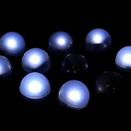 Mini boule lumineuse led flottante piles couleur au choix par 12 professionnel