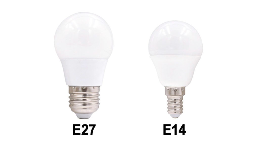Douille électrique blanche pour ampoule culot E14