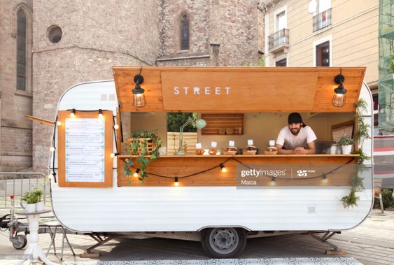 Sur un Food Truck : ambiance champêtre