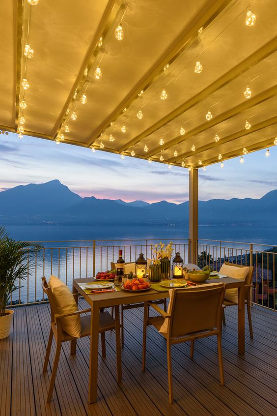 Sur votre terrasse : pour illuminer vos soirées d'été