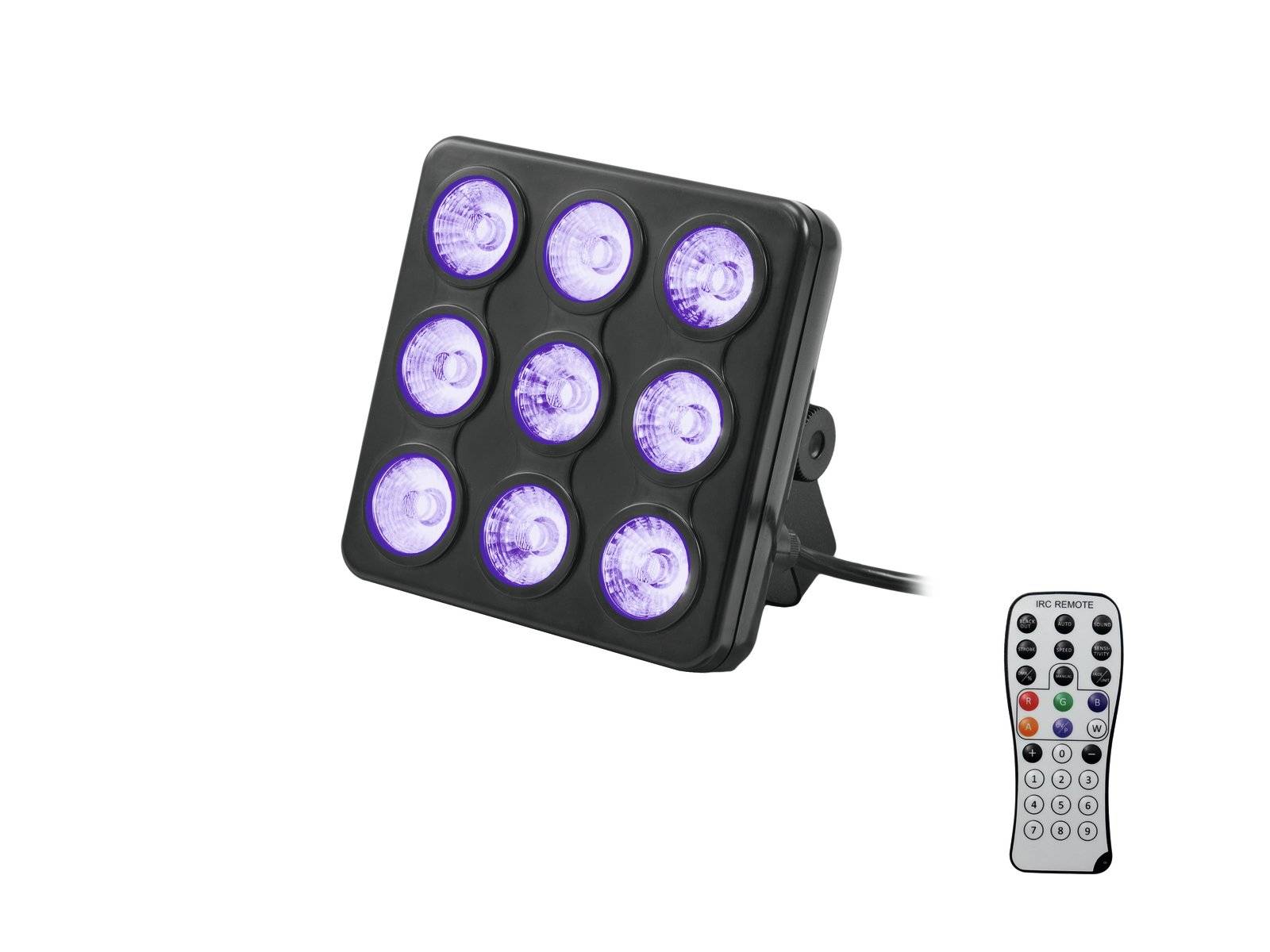 Lumière De Scène LED Portable Avec Télécommande, Projecteur De