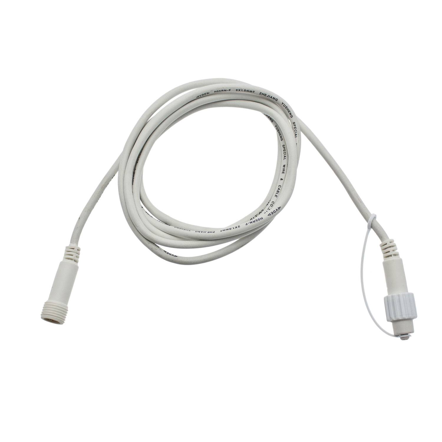 Câble rallonge 1M blanc 230V pour guirlande Lotti IP67