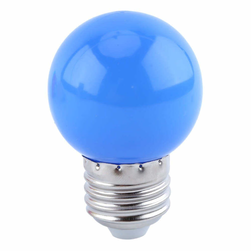 Ampoule led bleu E27 2 watts