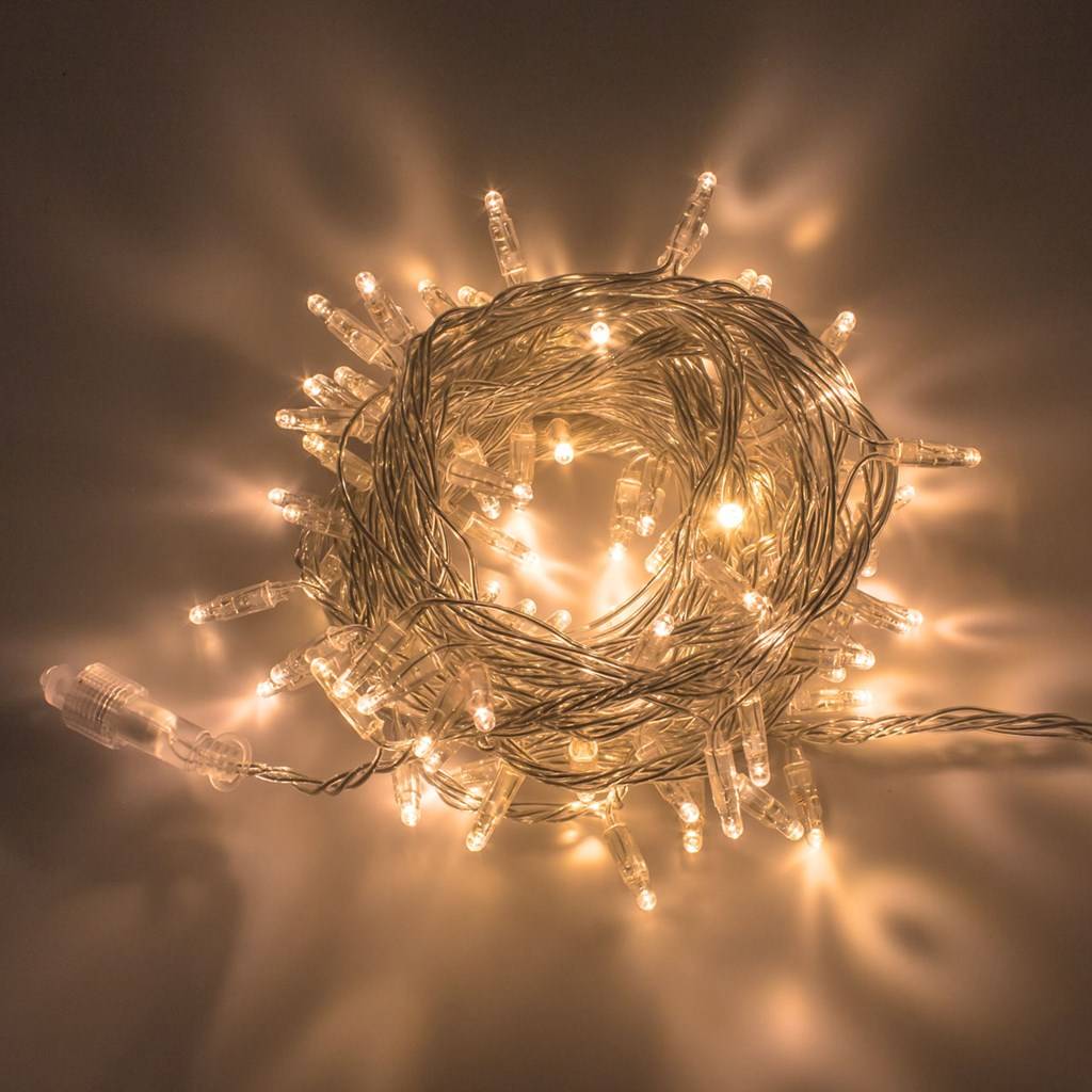 Guirlande lumineuse étoile LED blanc 10x10x210cm AMBIANCE Amadeus