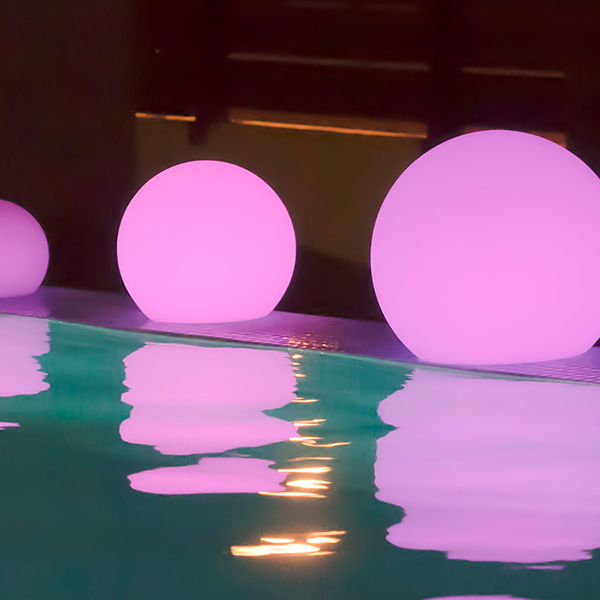 Boule lumineuse flottante led intex 28693 pour piscine Intex - Conforama