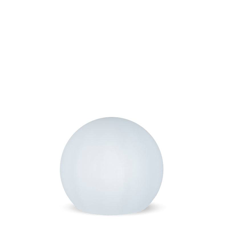 Sphère lumineuse flottante solaire BULY 30cm blanche LED RGBW IP68