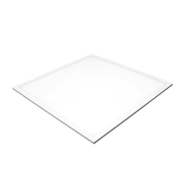 Dalle led carrée 60x60 cm blanc chaud 2700k 40w professionnel
